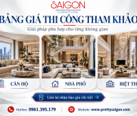 BÁO GIÁ THI CÔNG NỘI THẤT