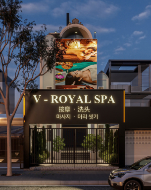 THIẾT KẾ 3D V-ROYAL SPA - THỦ DẦU MỘT- BÌNH DƯƠNG