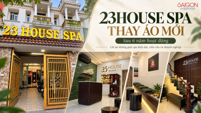Sau 6 Năm Hoạt Động, 23House Spa “Thay Áo Mới”