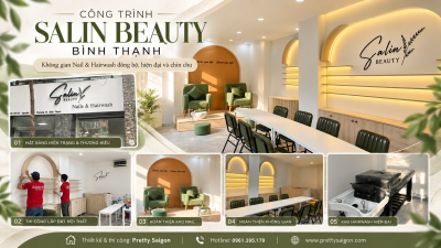 Thi Công Nội Thất Salin Beauty Bình Thạnh