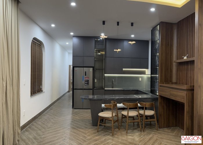THI CÔNG NỘI THẤT TRỌN GÓI NHÀ CHỊ HÀ LONG THÀNH