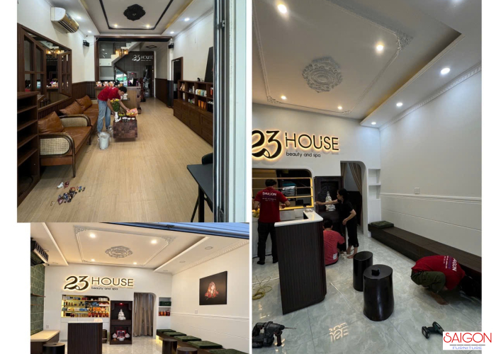 Sau 6 năm hoạt động, 23house spa thay áo mới