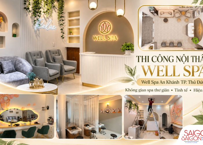 Thiết Kế Thi Công Well Spa An Khánh TP Thủ Đức